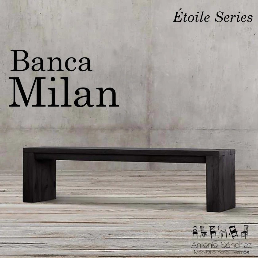 Primera página del brochure: Banca Milán