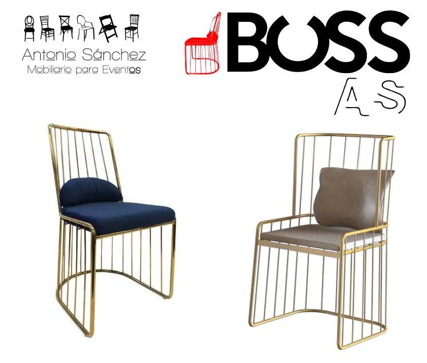 Primera página del brochure: Silla Boss