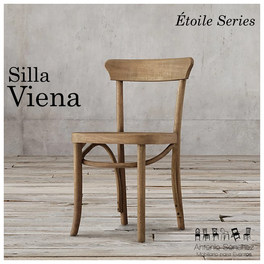 Primera página del brochure: Silla Viena
